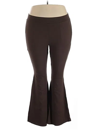 Pre-owned Torrid Yoga Pants In Brown
