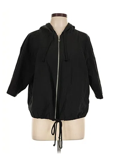 Pre-owned Torrid Zip Up Hoodie In Black