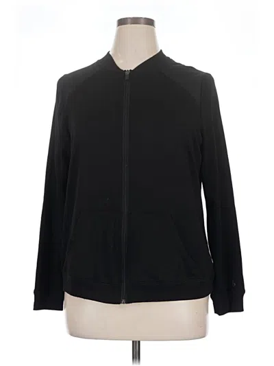 Pre-owned Torrid Zip Up Hoodie In Black