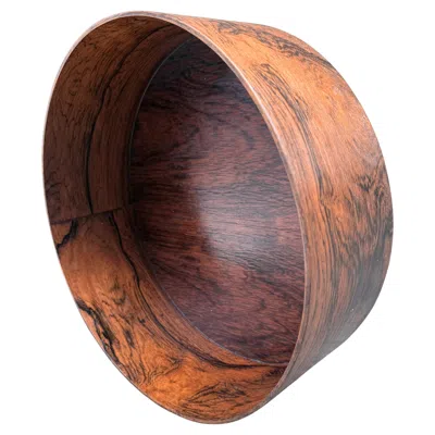 Pre-owned Torsten Johansson 1950s Swedish Brazilian Rosewood Bowl By  In Brown