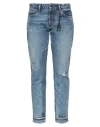 Tortoise Woman Jeans Blue Size 27 Cotton In Blue