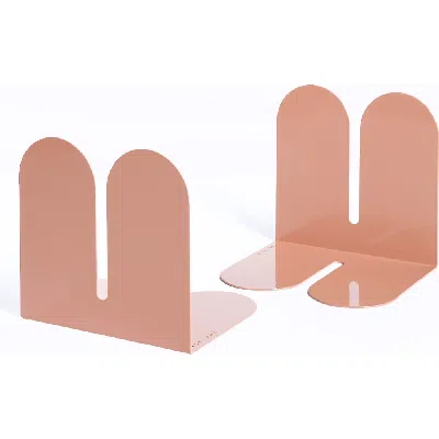 Tortuga Forma Dumbo Bookend Pair Colorful Series In Brown