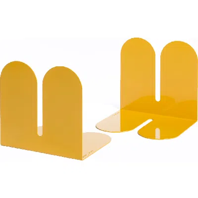 Tortuga Forma Dumbo Bookend Pair Colorful Series In Yellow