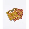 Tortuga Forma Grid Cocktail Napkins Set Of 4 In Multi