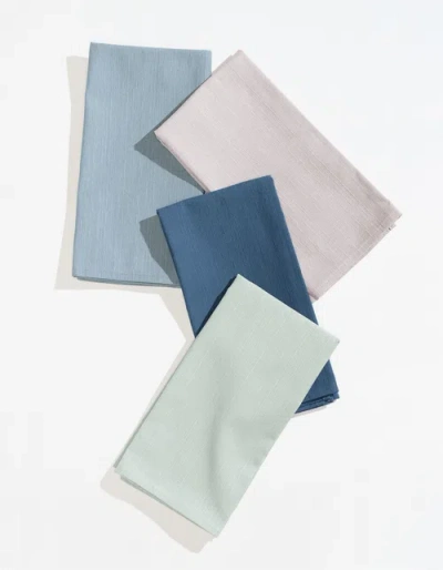 Tortuga Forma Sabi Formal Dinner Napkins Mixed Set Of 4 In Multi