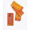 Tortuga Forma Stripe Dinner Napkins In Orange