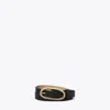 Tory Burch 1" Large Pierced Buckle Belt In Multi