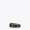 Tory Burch 1" Large Pierced Buckle Belt In Red