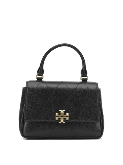 Tory Burch 100% Cow Leather Handbag For Women In Black