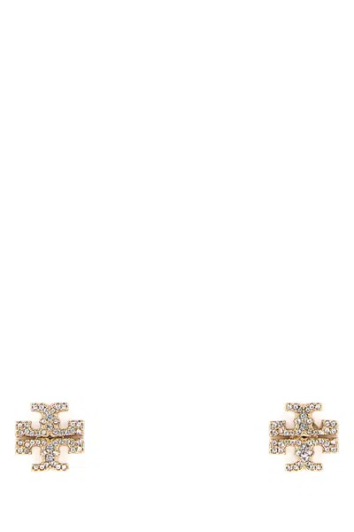 Tory Burch 1.5 Cm Embellished Metal Stud Earrings In Gold