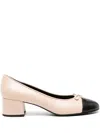 Tory Burch Cap-toe Pump Shoes In Pink