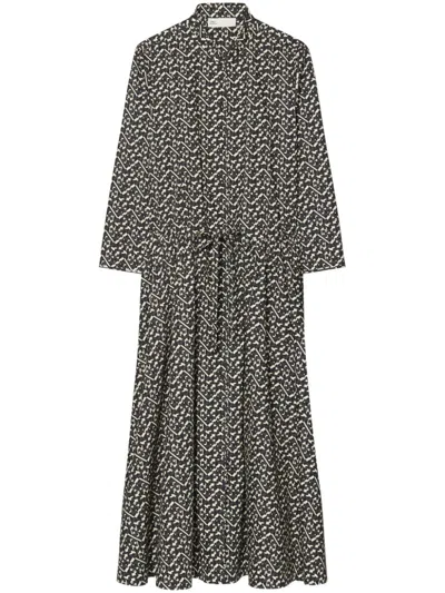 TORY BURCH POPLIN MIDI DRESS