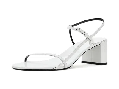 Tory Burch 38mm Gigi Heel Sandals In White