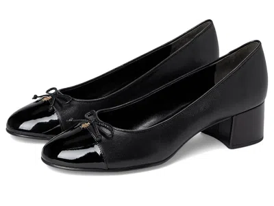 Tory Burch 45 Mm Cap-toe Pump In Black