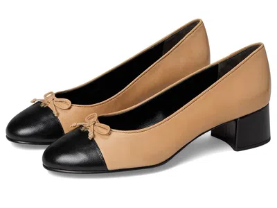 Tory Burch 45 Mm Cap-toe Pump In Brown