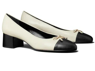 Tory Burch 45 Mm Cap-toe Pumps High In Multi