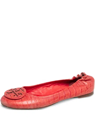 Pre-owned Tory Burch 472136 Orange