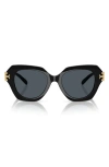 Tory Burch 51mm Cat Eye Sunglasses In Black