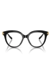 Tory Burch 51mm Phantos Optical Glasses In Black