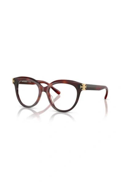 Tory Burch 51mm Phantos Optical Glasses In Multi