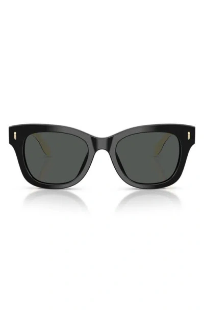 Tory Burch 51mm Square Sunglasses In Black