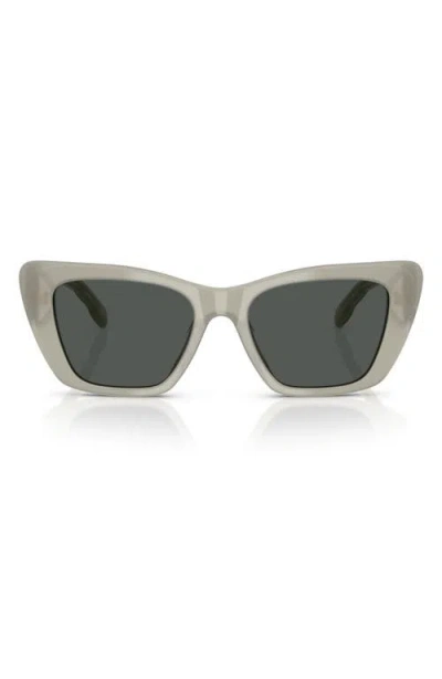 Tory Burch 52mm Cat Eye Sunglasses In Gray