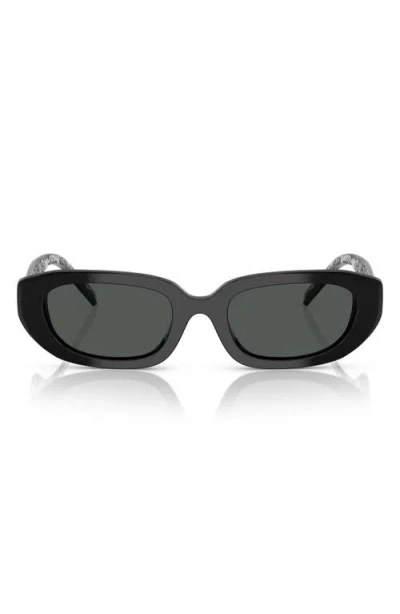 Tory Burch 52mm Irregular Sunglasses