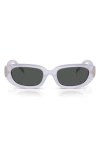 Tory Burch 52mm Irregular Sunglasses