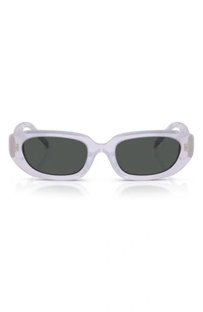 Tory Burch 52mm Irregular Sunglasses In Multi