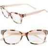 Tory Burch 52mm Square Optical Glasses In Multi