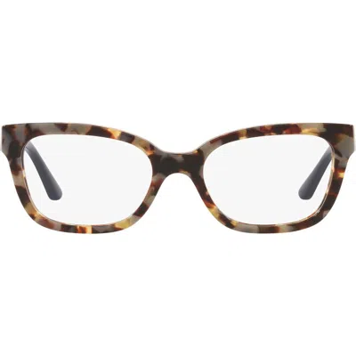Tory Burch 52mm Square Optical Glasses In Multi