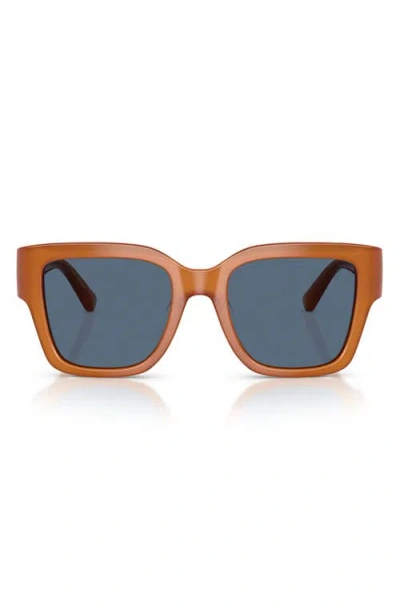 Tory Burch 52mm Square Sunglasses In Brown
