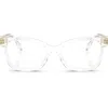 Tory Burch 53mm Phantos Optical Glasses In Clear
