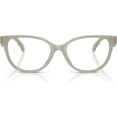 Tory Burch 53mm Phantos Optical Glasses In Grey Green