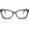 Tory Burch 53mm Phantos Optical Glasses In Havana