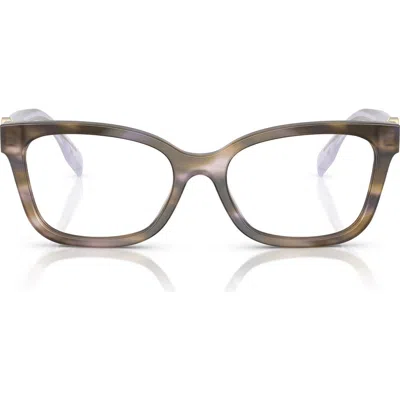 Tory Burch 53mm Phantos Optical Glasses In Purple