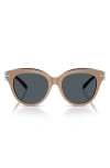 Tory Burch 53mm Phantos Sunglasses In Dark Grey