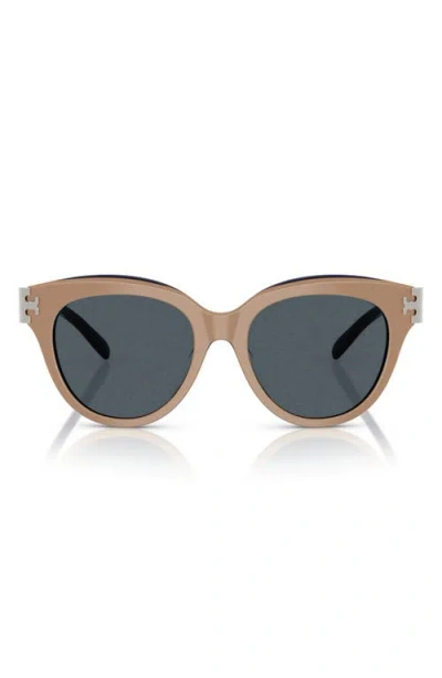 Tory Burch 53mm Phantos Sunglasses In Dark Grey