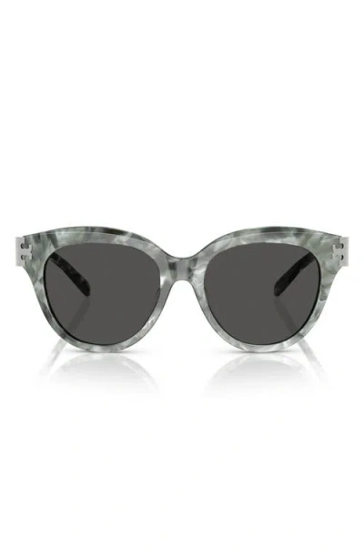 Tory Burch 53mm Phantos Sunglasses In Lite Grey