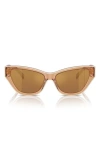 TORY BURCH 54MM CAT EYE SUNGLASSES