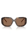 Tory Burch 54mm Irregular Sunglasses