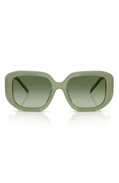 TORY BURCH TORY BURCH 54MM IRREGULAR SUNGLASSES