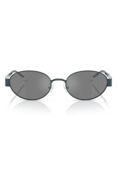 Tory Burch 54mm Oval Sunglasses In Black