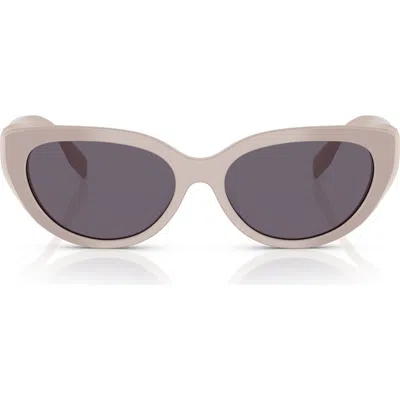 Tory Burch 55mm Cat Eye Sunglasses In Crystal