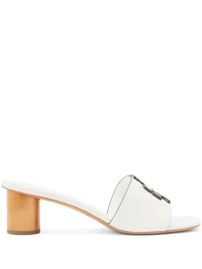 Tory Burch 55mm Ines Mules In White