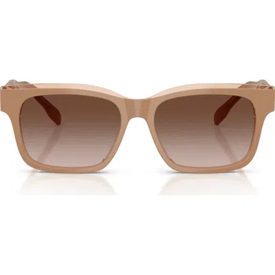 TORY BURCH TORY BURCH 55MM RECTANGULAR SUNGLASSES