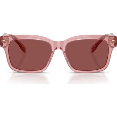 TORY BURCH TORY BURCH 55MM RECTANGULAR SUNGLASSES