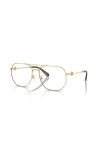 Tory Burch 58mm Pilot Optical Glasses In Gold