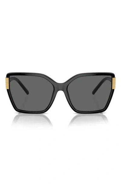 Tory Burch 58mm Square Sunglasses In Black