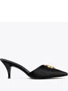 Tory Burch 65mm Eleanor Bombe Mules In Black